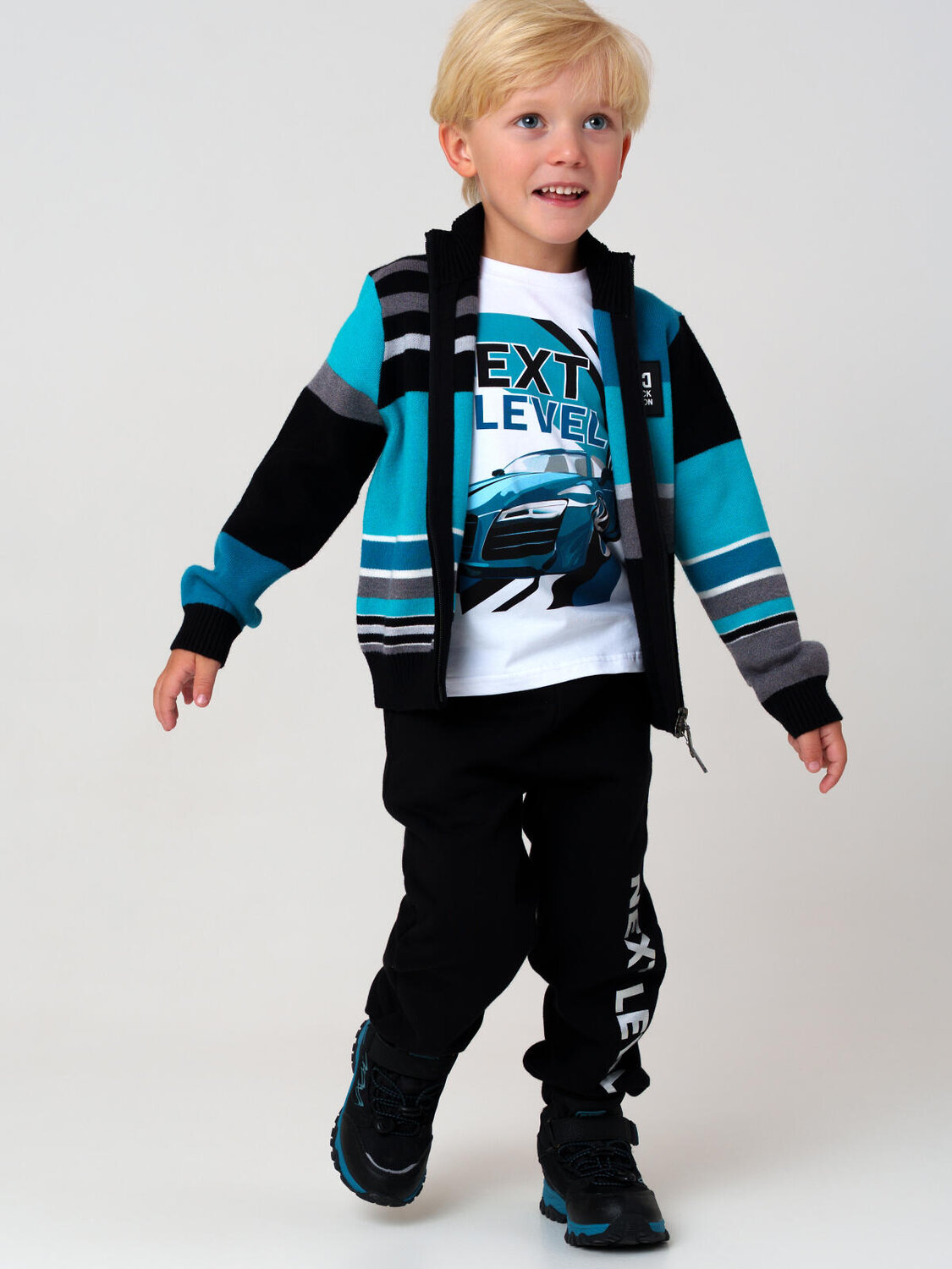 PLAYTODAY Кардиган 575184 32512290 разноцветный