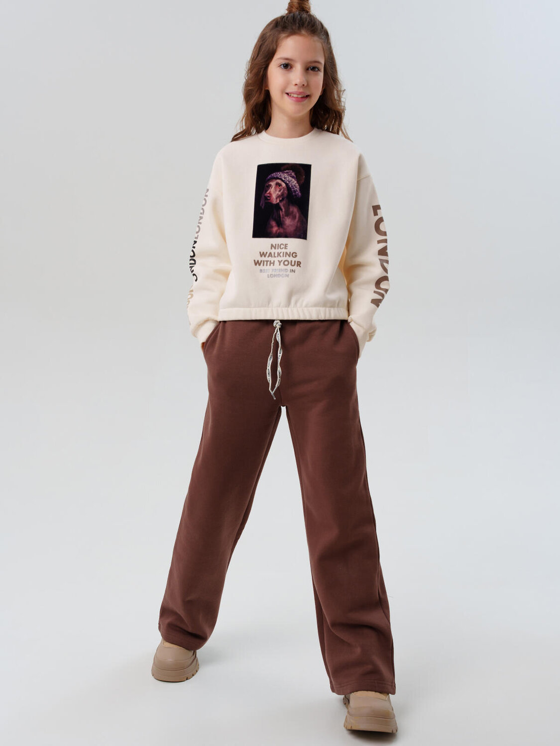 PLAYTODAY Брюки 575188 32521477 коричневый