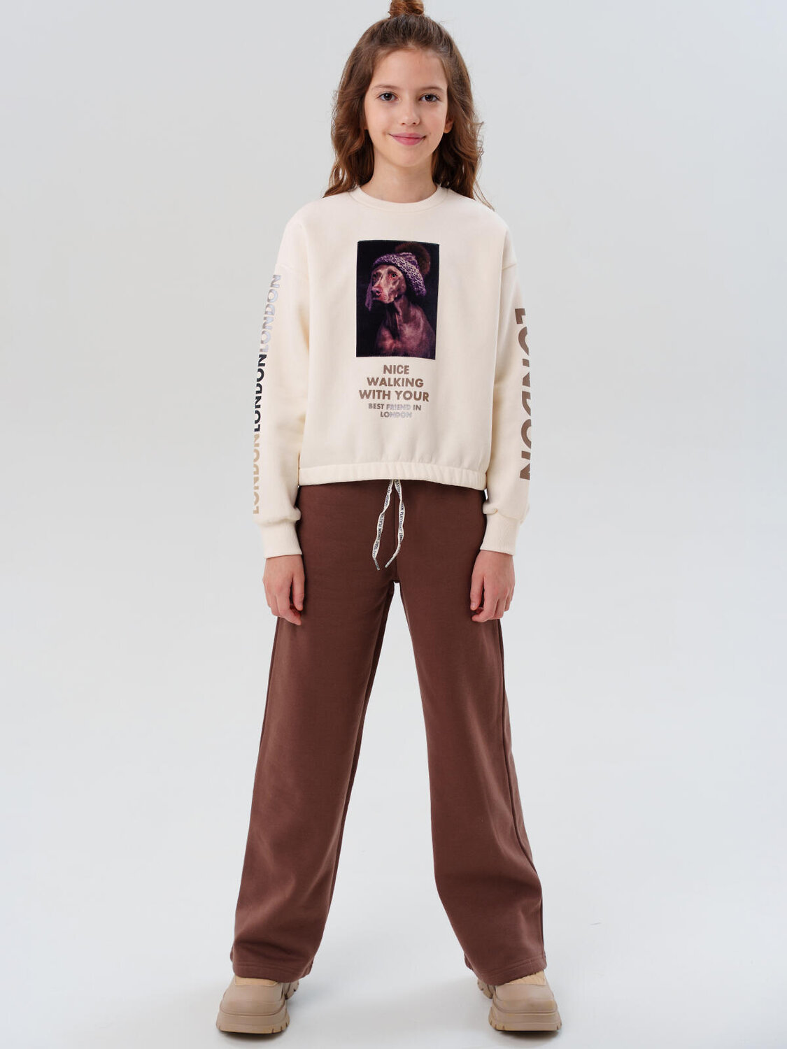 PLAYTODAY Брюки 575188 32521477 коричневый