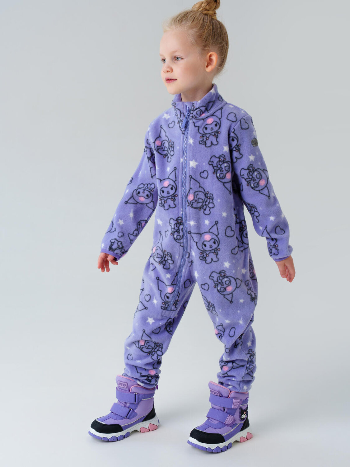 PLAYTODAY Ботинки 575201 32522706 фиолетовый,черный