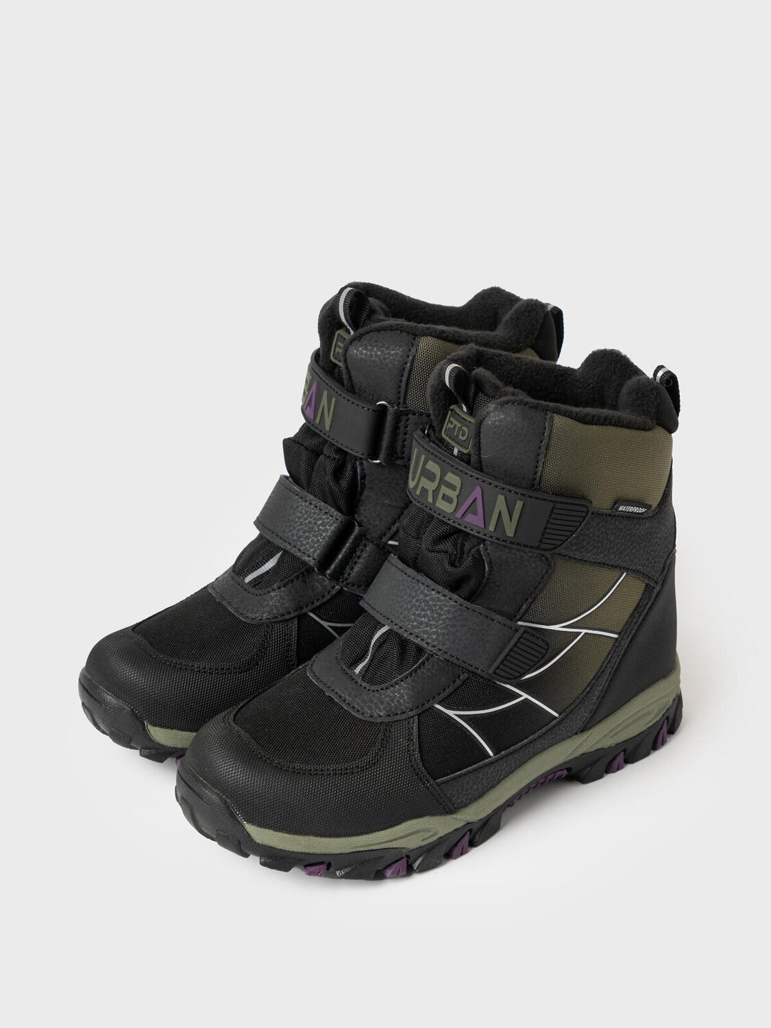 PLAYTODAY Ботинки 575202 32511709 черный,хаки