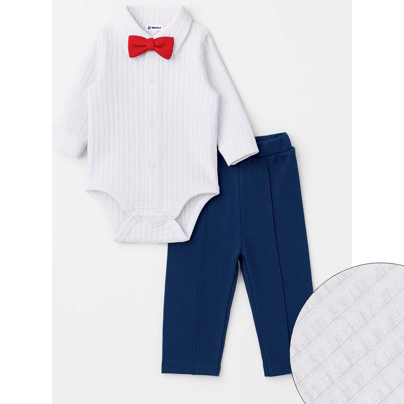 YOULALA Комплект 575219 6085200106 темно-синий/белый