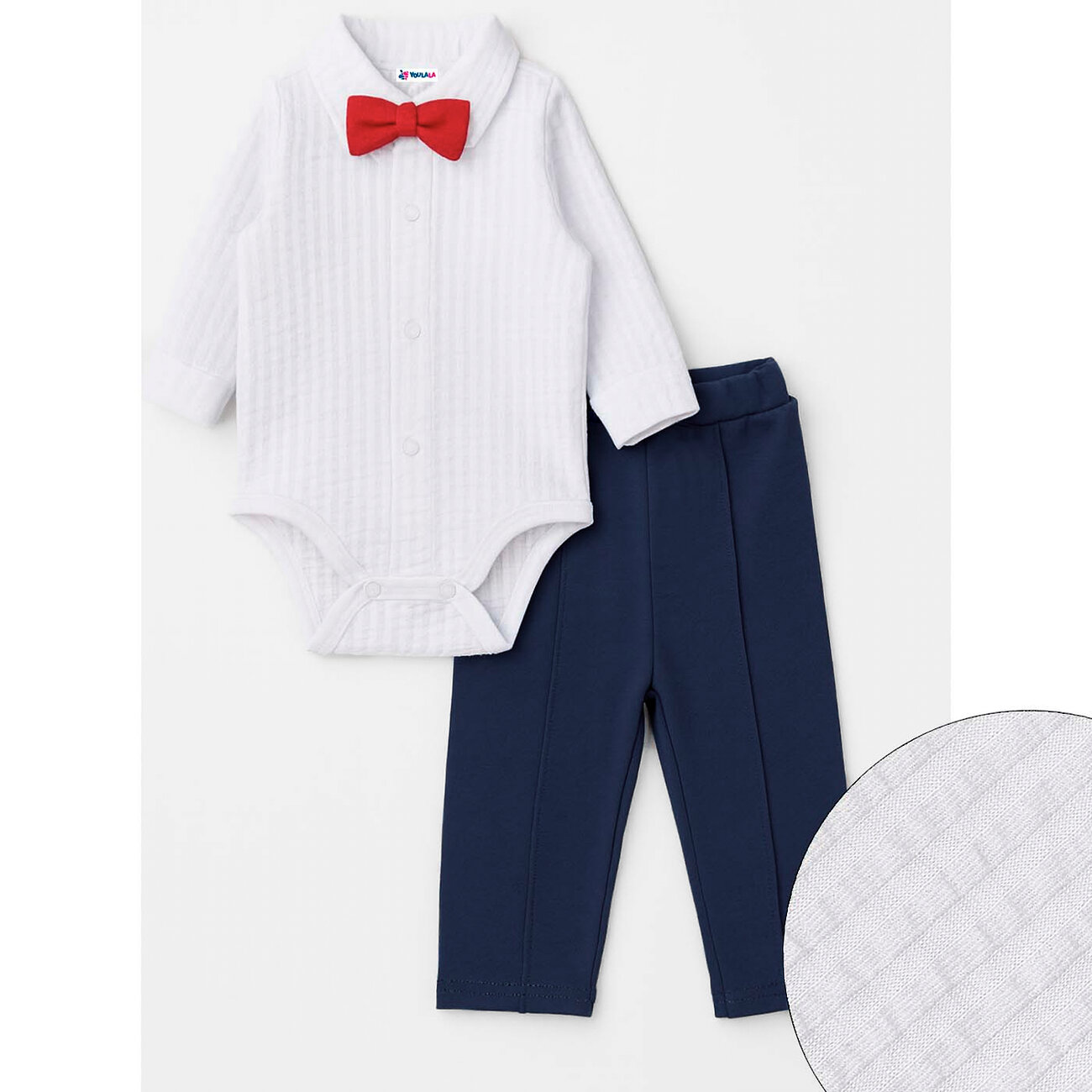 YOULALA Комплект 575234 6085200101 темно-синий/белый