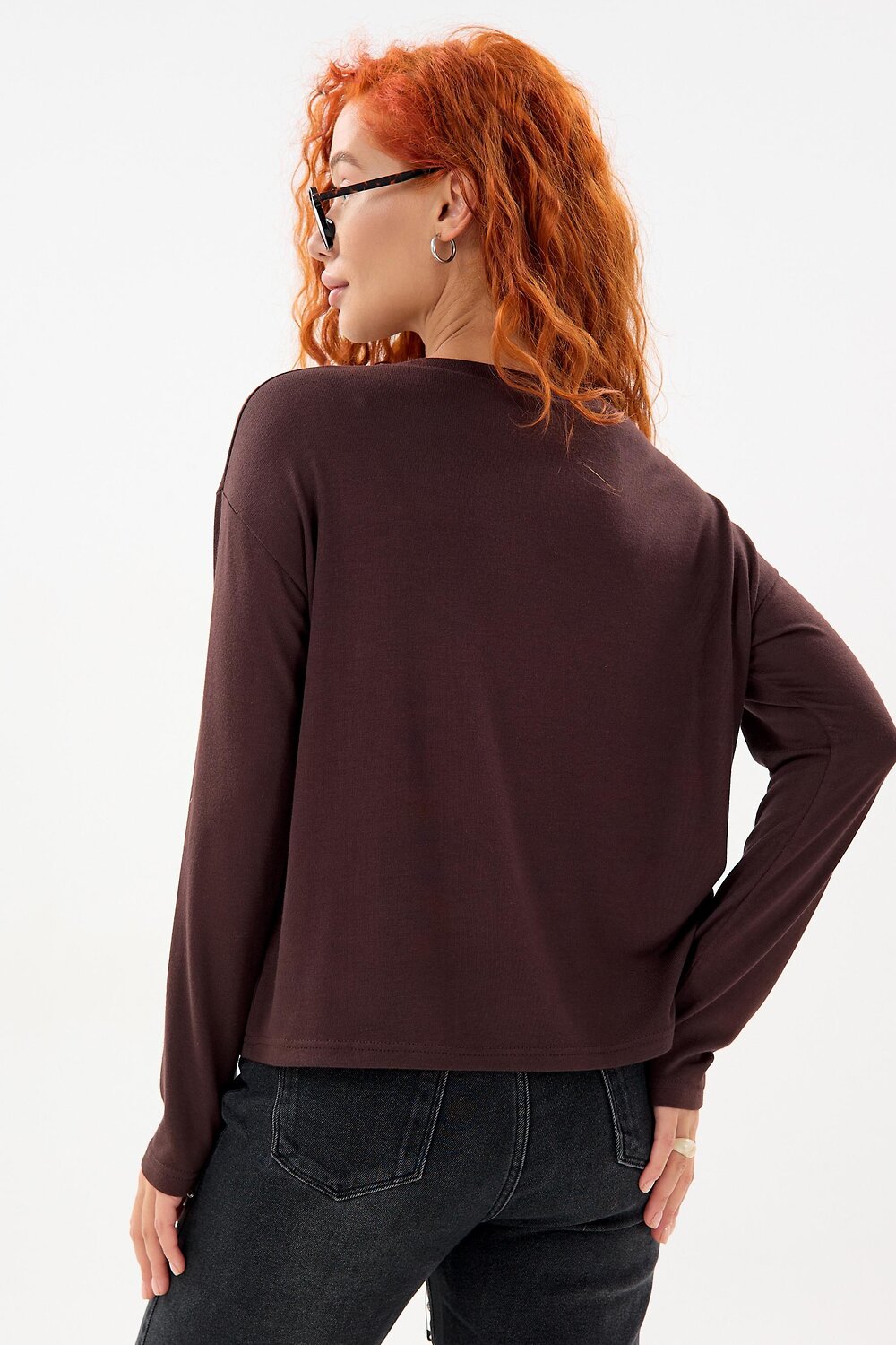 Lika Dress Лонгслив 575237 10639 Коричневый