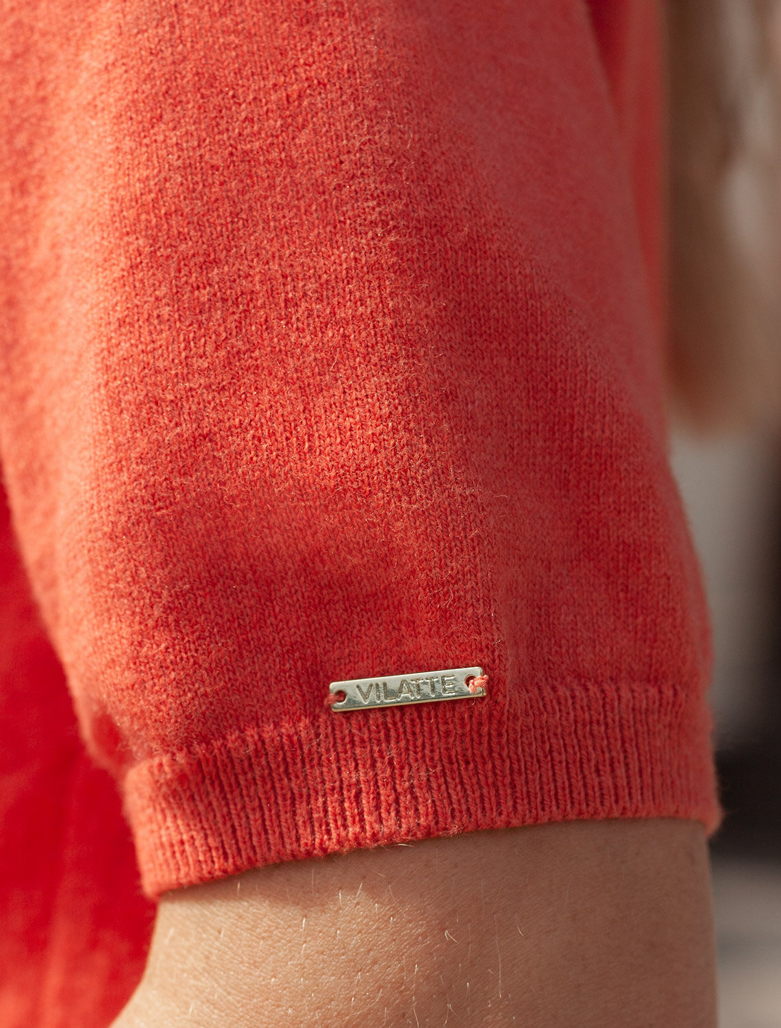 VILATTE Джемпер 575291 D39.301 терракотовый
