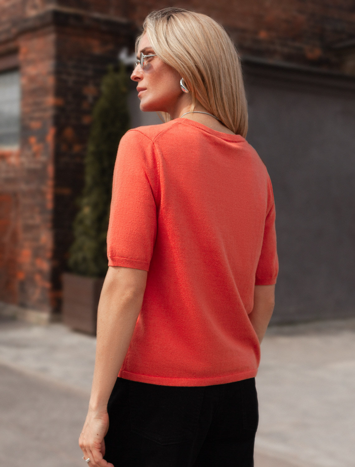 VILATTE Джемпер 575291 D39.301 терракотовый