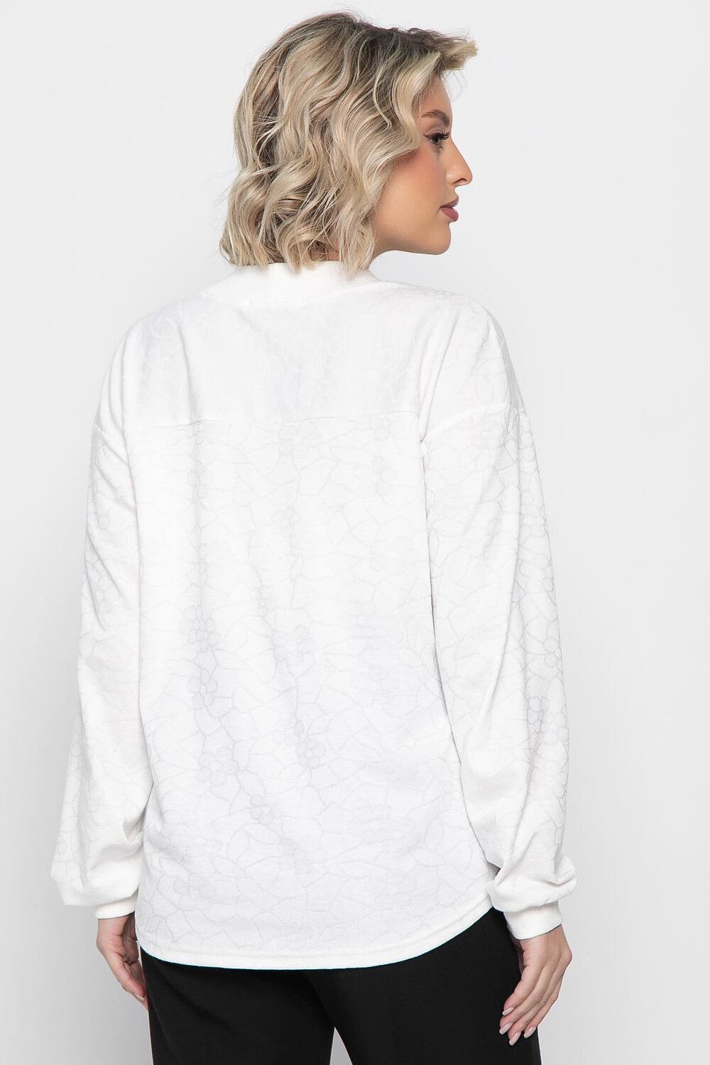 LT Collection Джемпер 575295 Б14934-3М белый