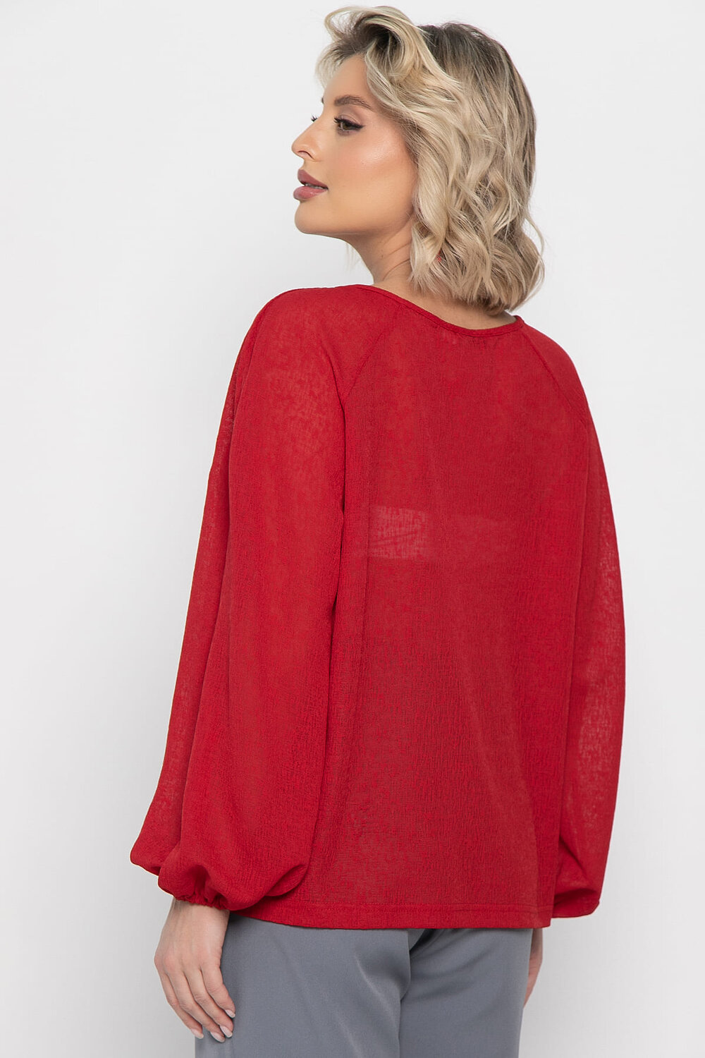 LT Collection Блуза 575296 Б14967-10М красный