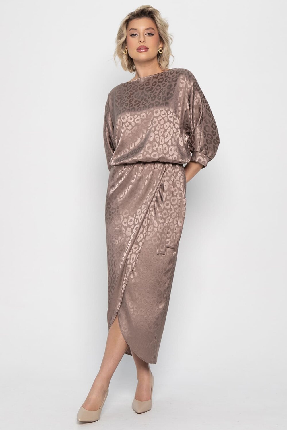 LT Collection Платье 575297 П14964-12М коричневый