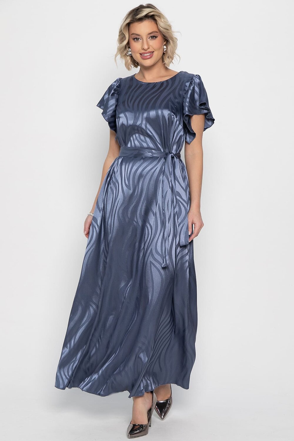 LT Collection Платье 575298 П14965-12М синий