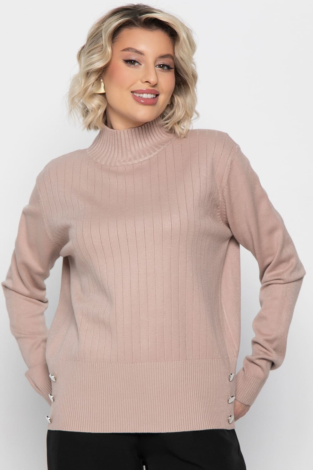 LT Collection Джемпер 575302 Б14961-18М бежевый