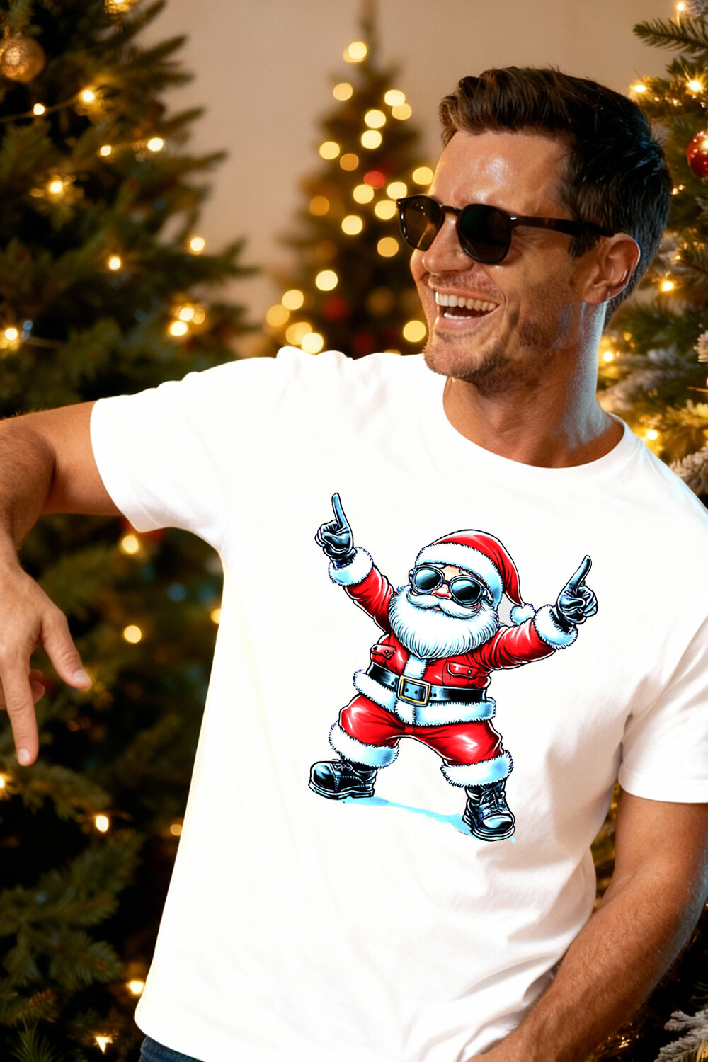 Натали Футболка 575321 8581 белый+дедМ крутой