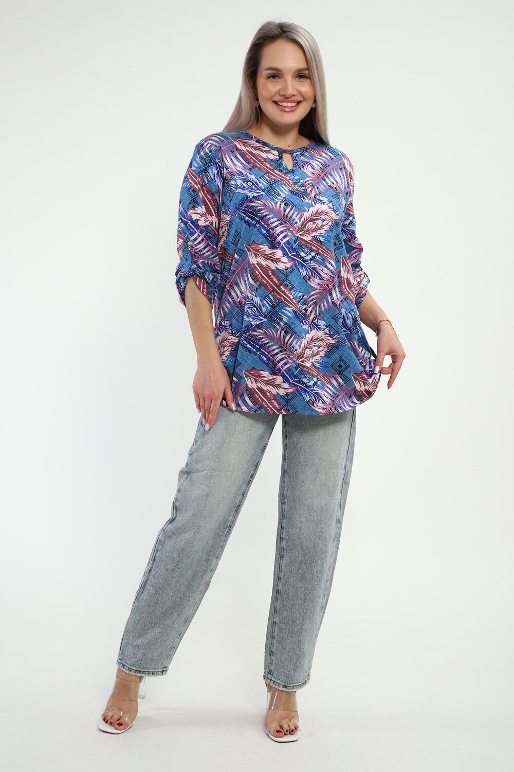 Натали Туника 575325 70073 индиго