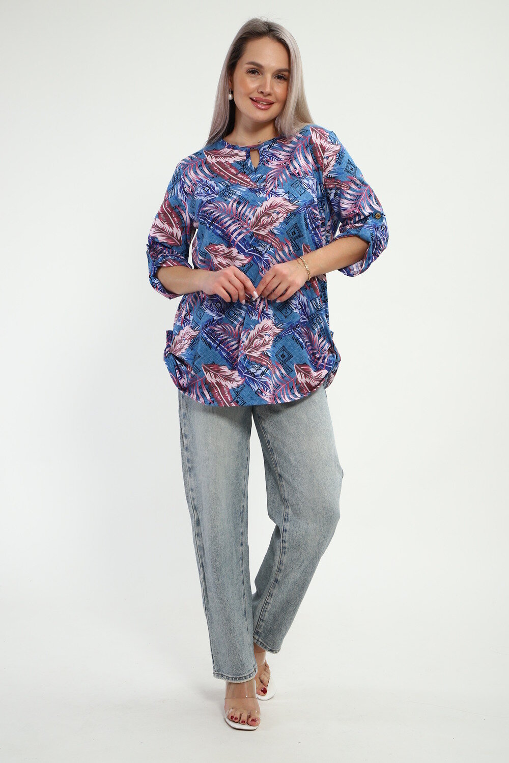 Натали Туника 575325 70073 индиго