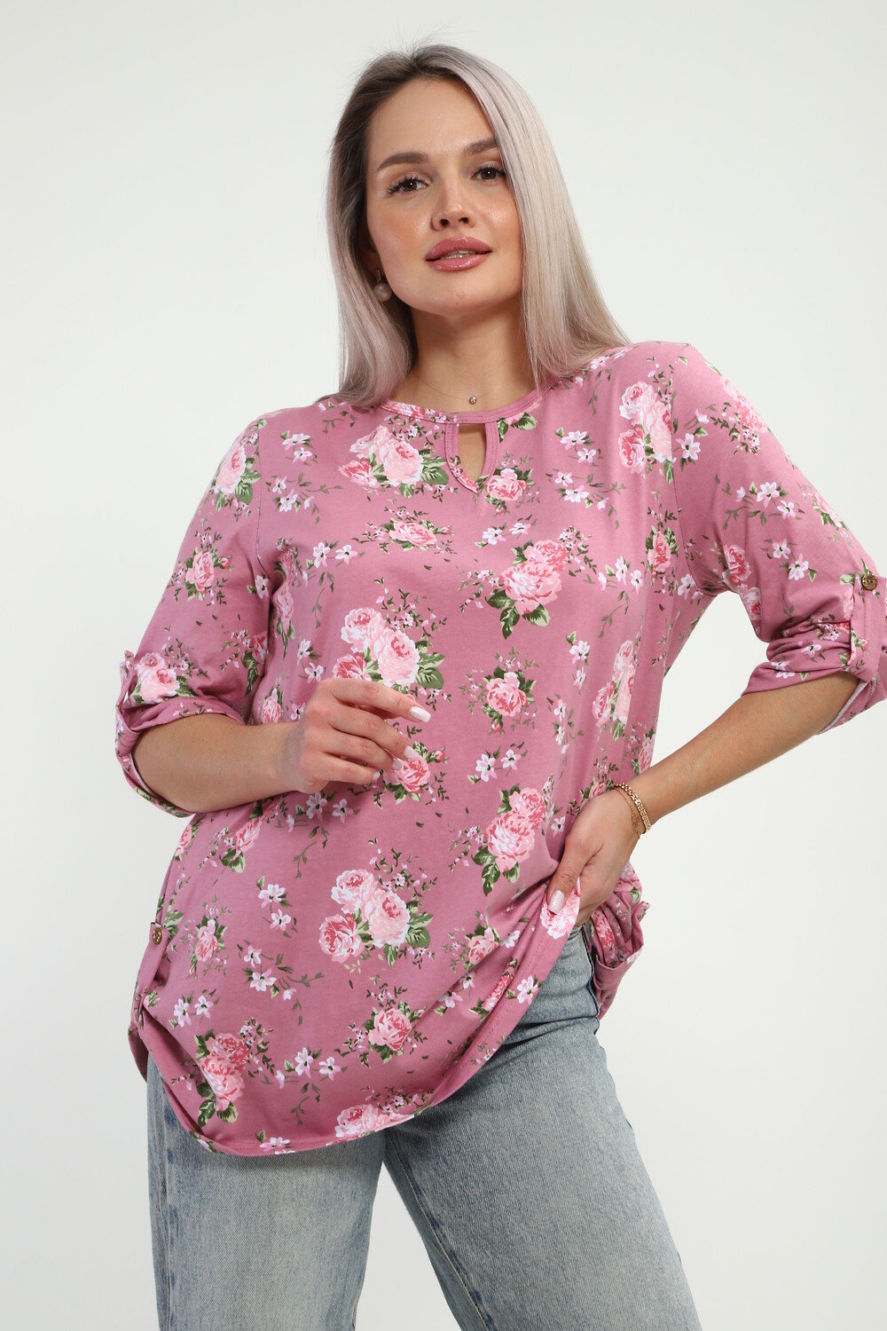 Натали Туника 575326 70073 розовый