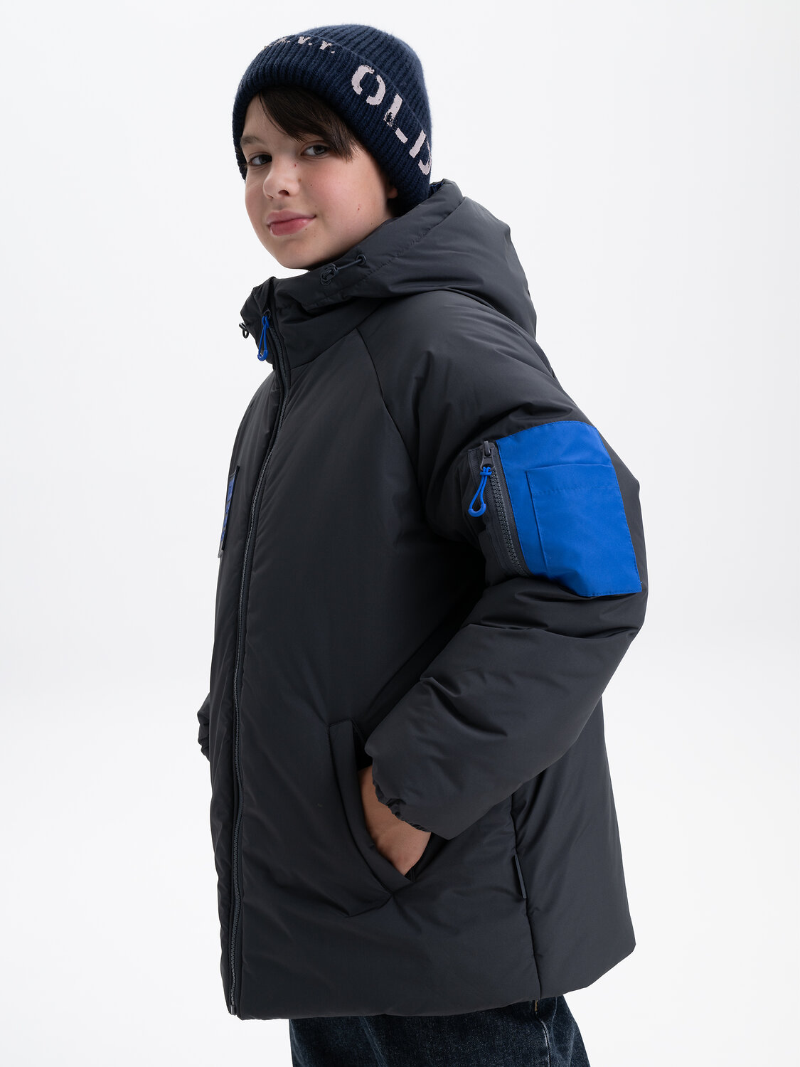 PELICAN Куртка 575328 BZBL3377/2 Темно-серый