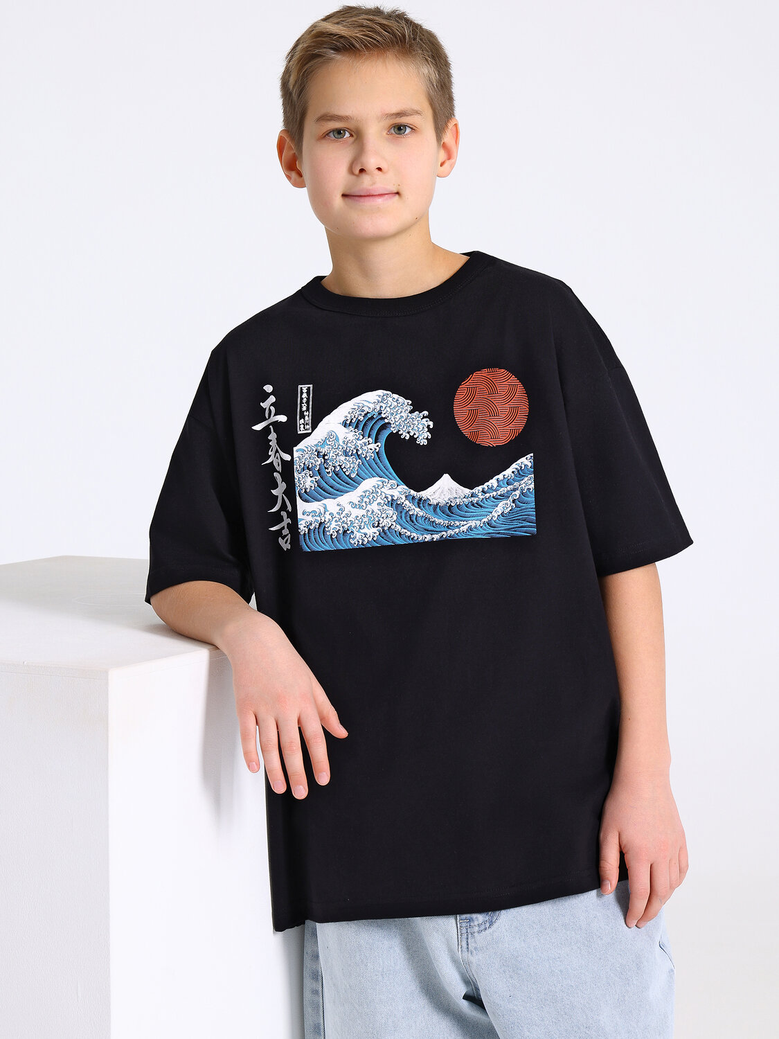 Апрель Футболка 575330 1ПДФК5011001 черный