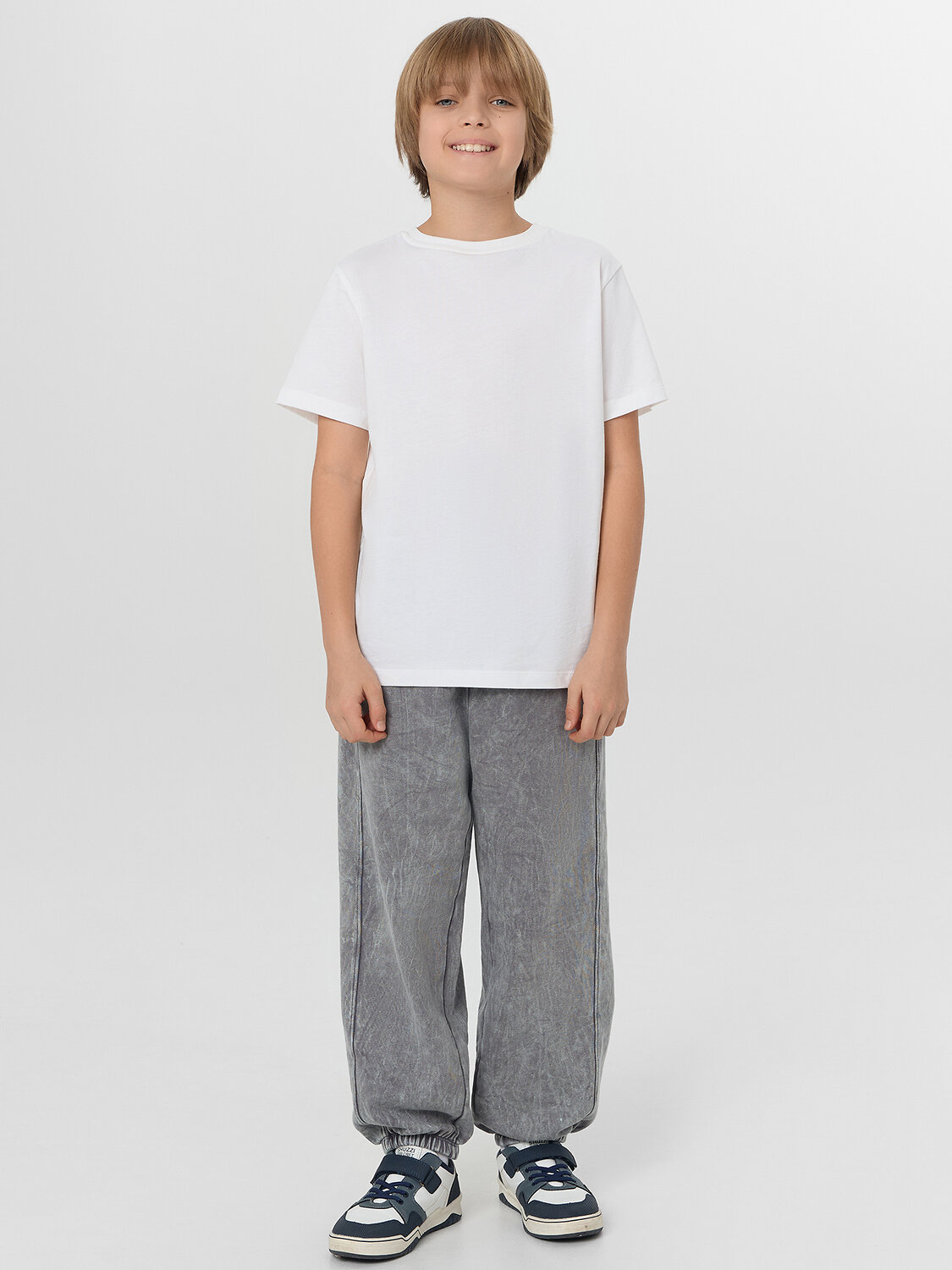 MARK FORMELLE Брюки 575336 183409 ACID WASH серый