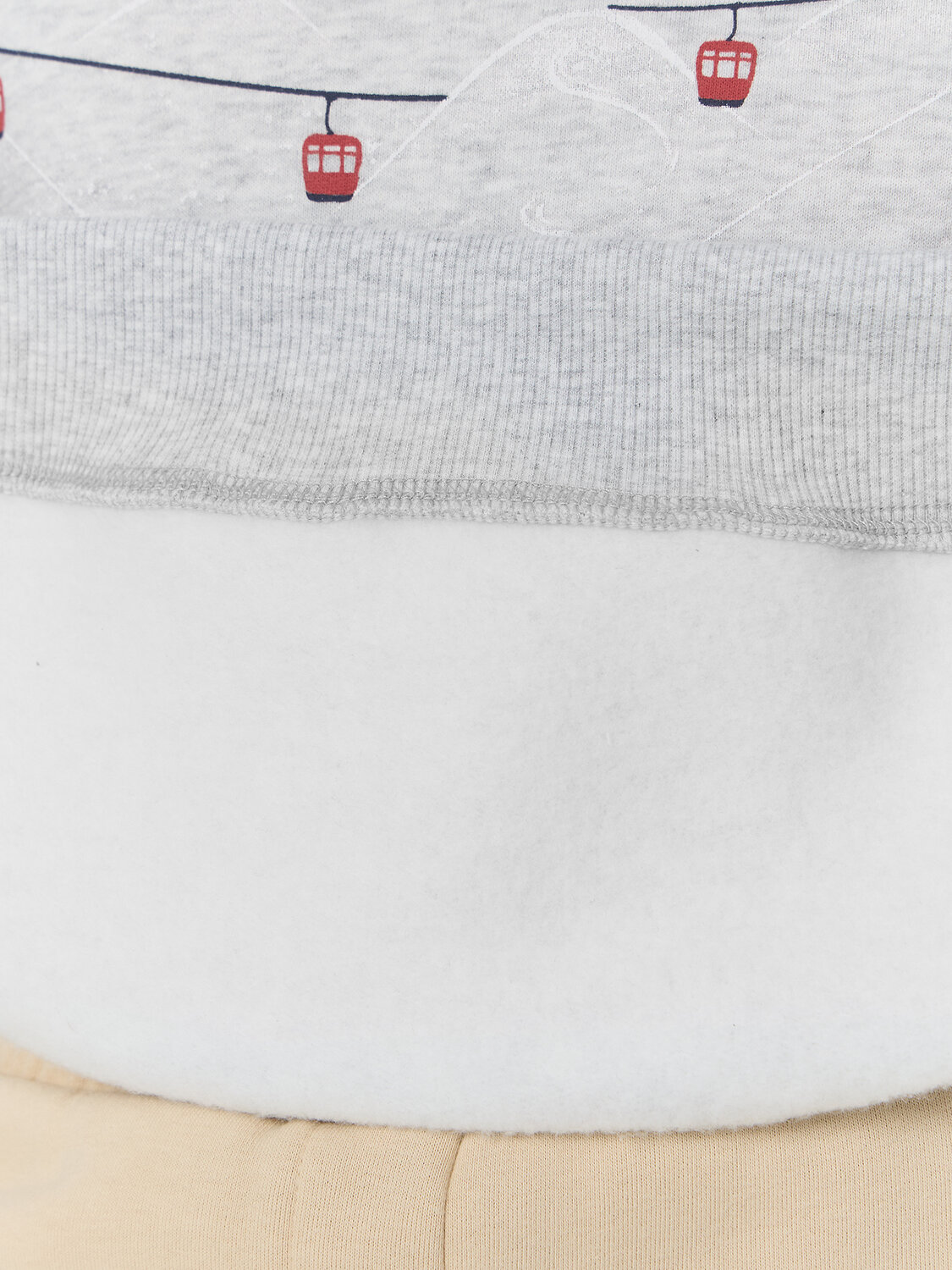 MARK FORMELLE Свитшот 575353 122887/1 серый меланж+печать