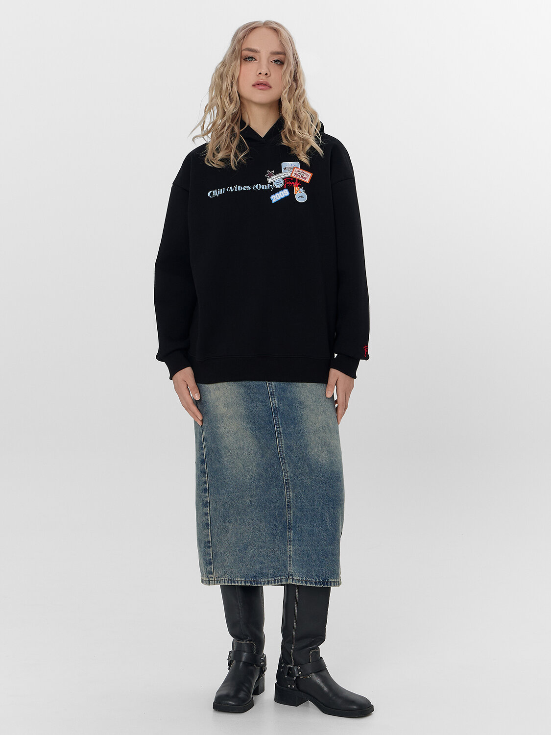 MARK FORMELLE Худи 575356 122775 черный +печать