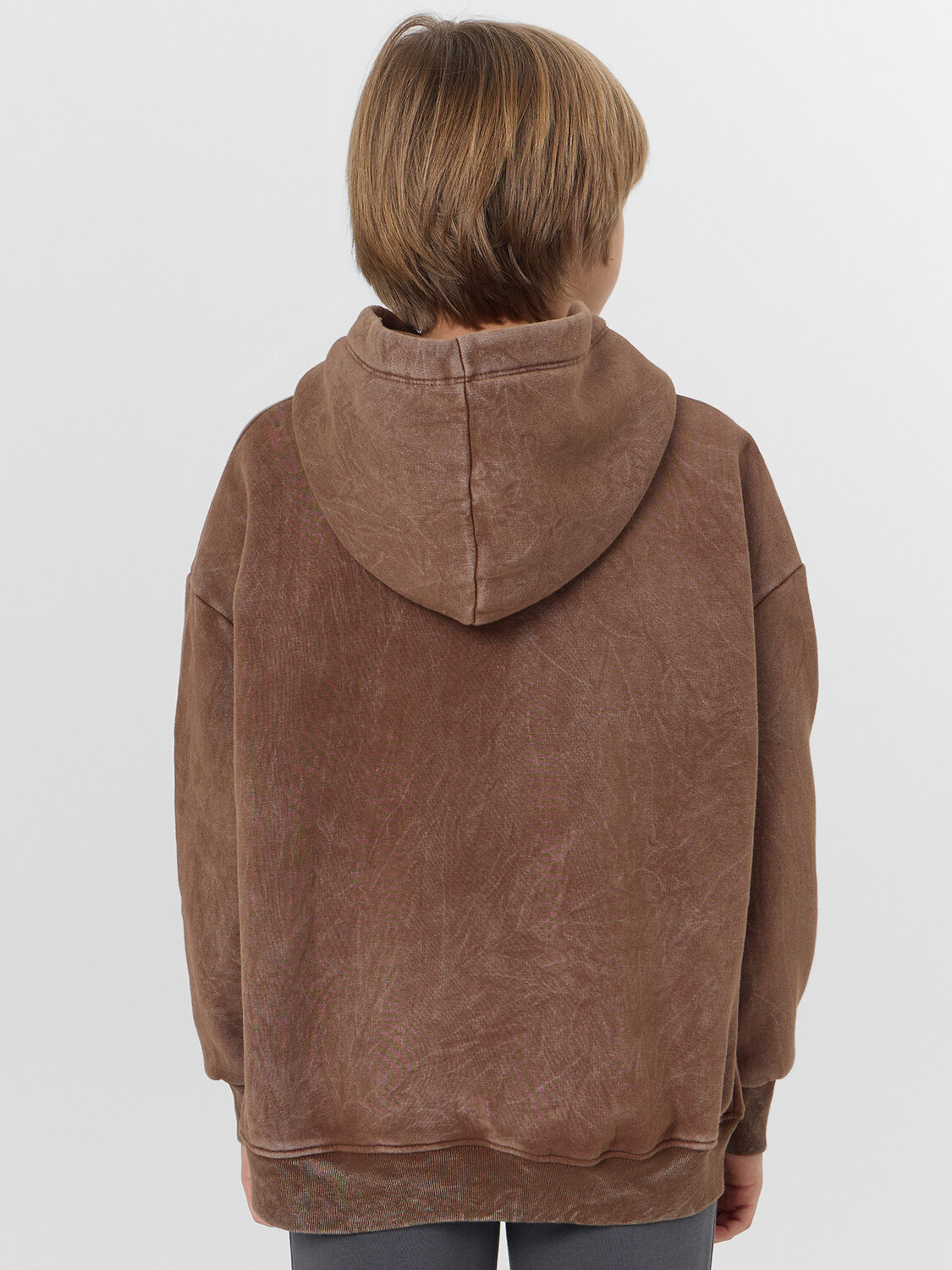 MARK FORMELLE Худи 575357 123416-1 ACID WASH коричневый