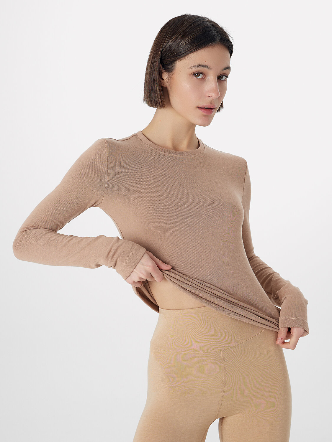 MARK FORMELLE Фуфайка 575359 722217 бежевый