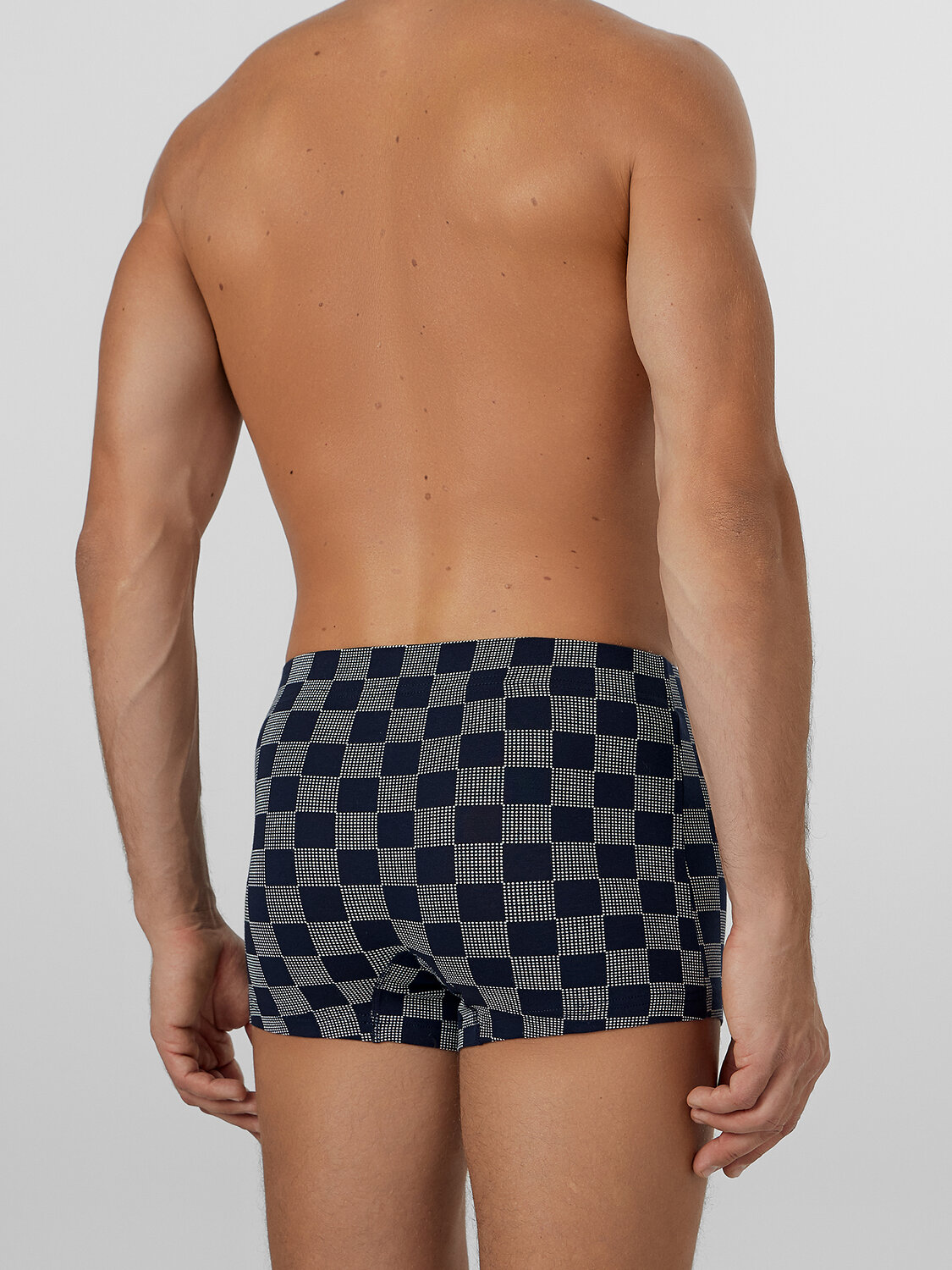 MARK FORMELLE Трусы 575365 411230 клетка на глубоком синем