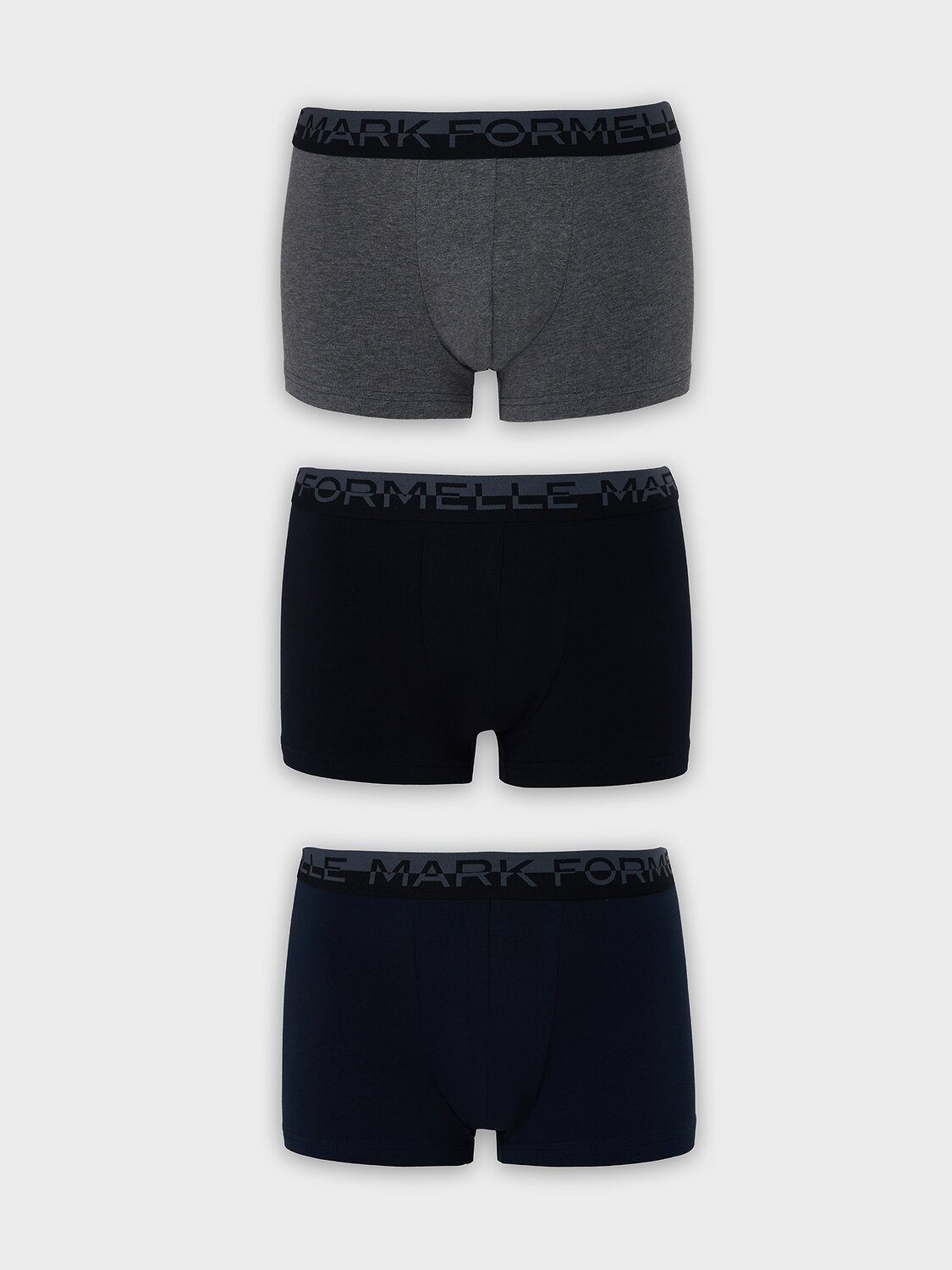 MARK FORMELLE Трусы 575368 411124-3 т.серый меланж+ т.синий +черный