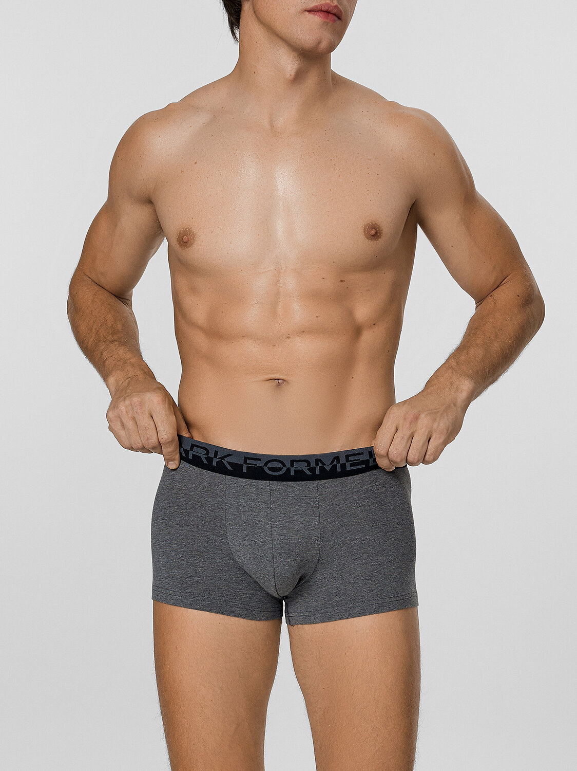 MARK FORMELLE Трусы 575368 411124-3 т.серый меланж+ т.синий +черный