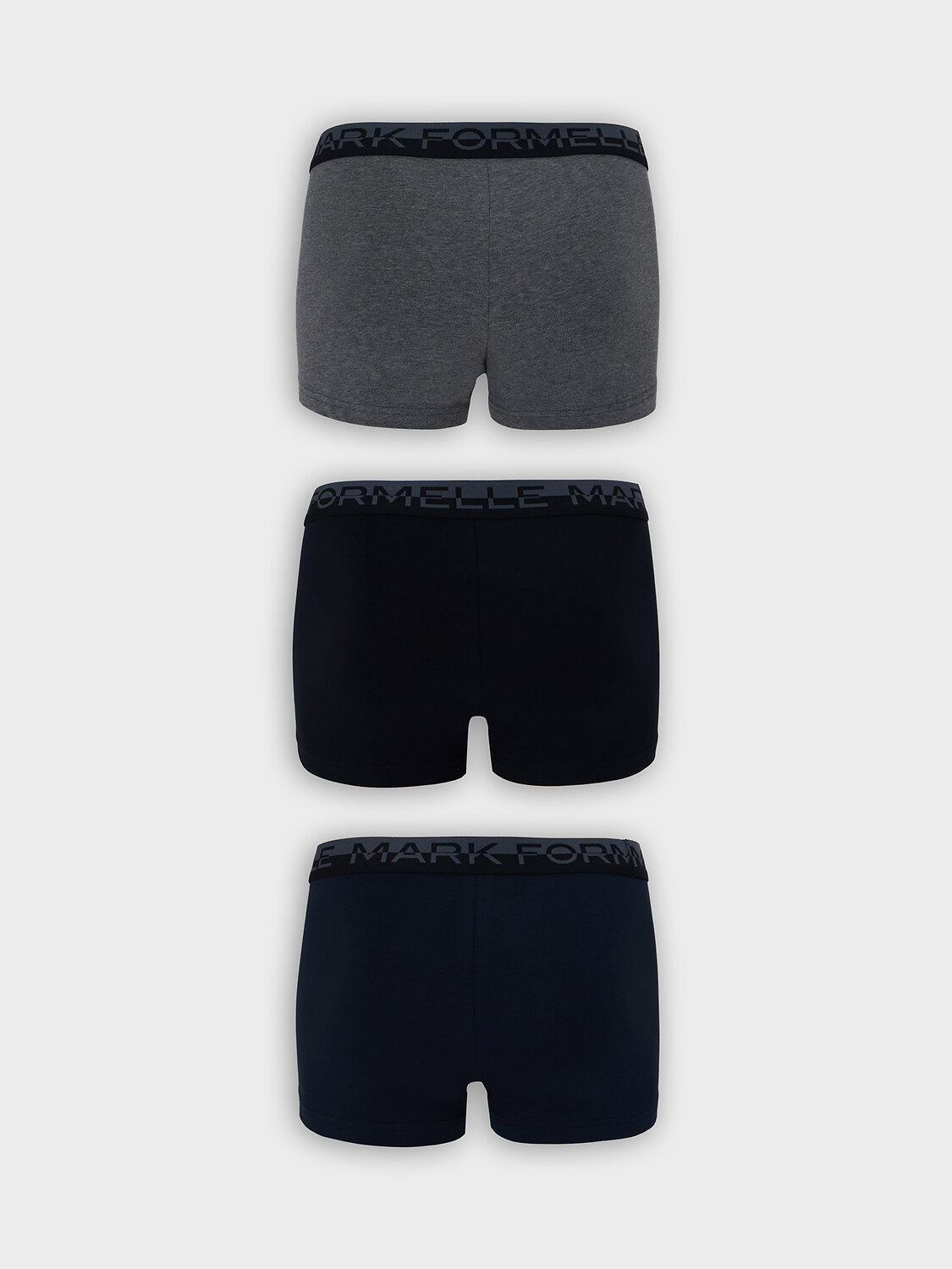 MARK FORMELLE Трусы 575368 411124-3 т.серый меланж+ т.синий +черный