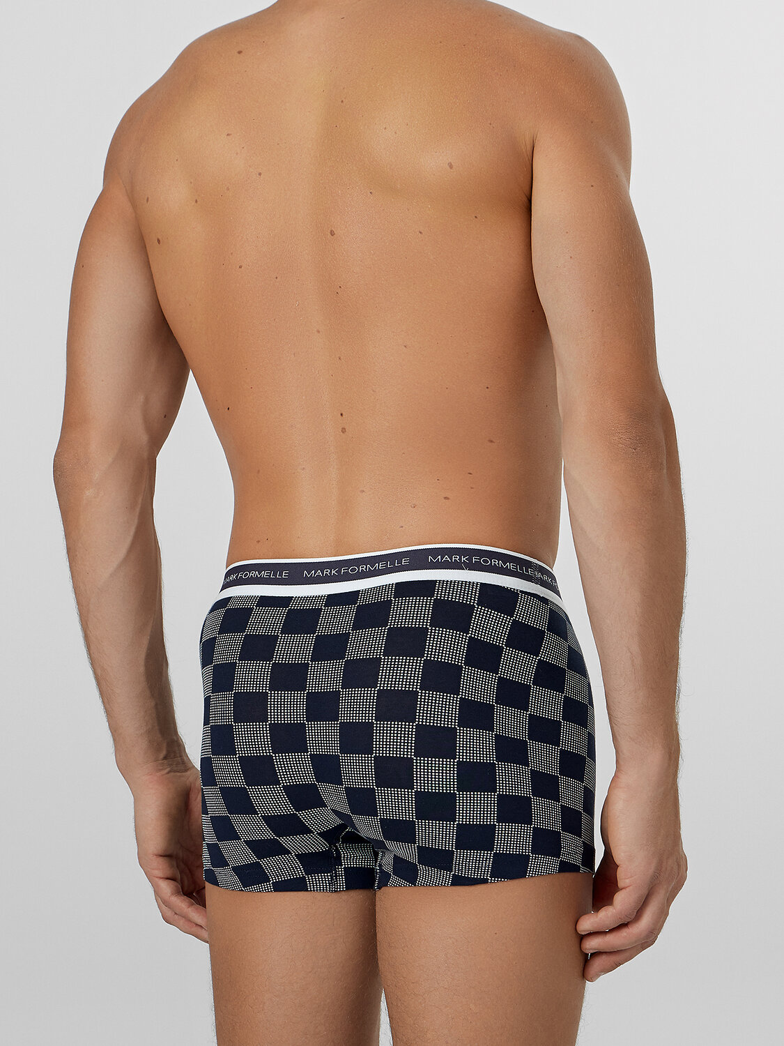 MARK FORMELLE Трусы 575376 411228-2 клетка на глубоком синем +п.голубой