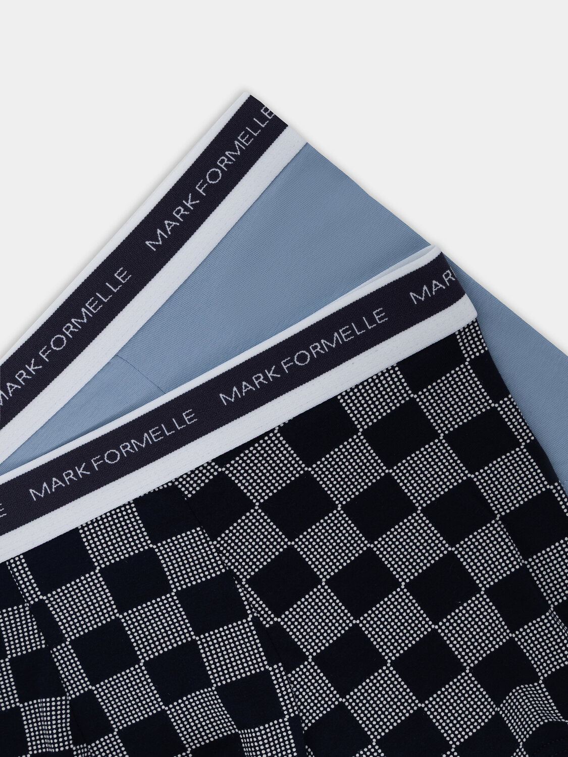 MARK FORMELLE Трусы 575376 411228-2 клетка на глубоком синем +п.голубой
