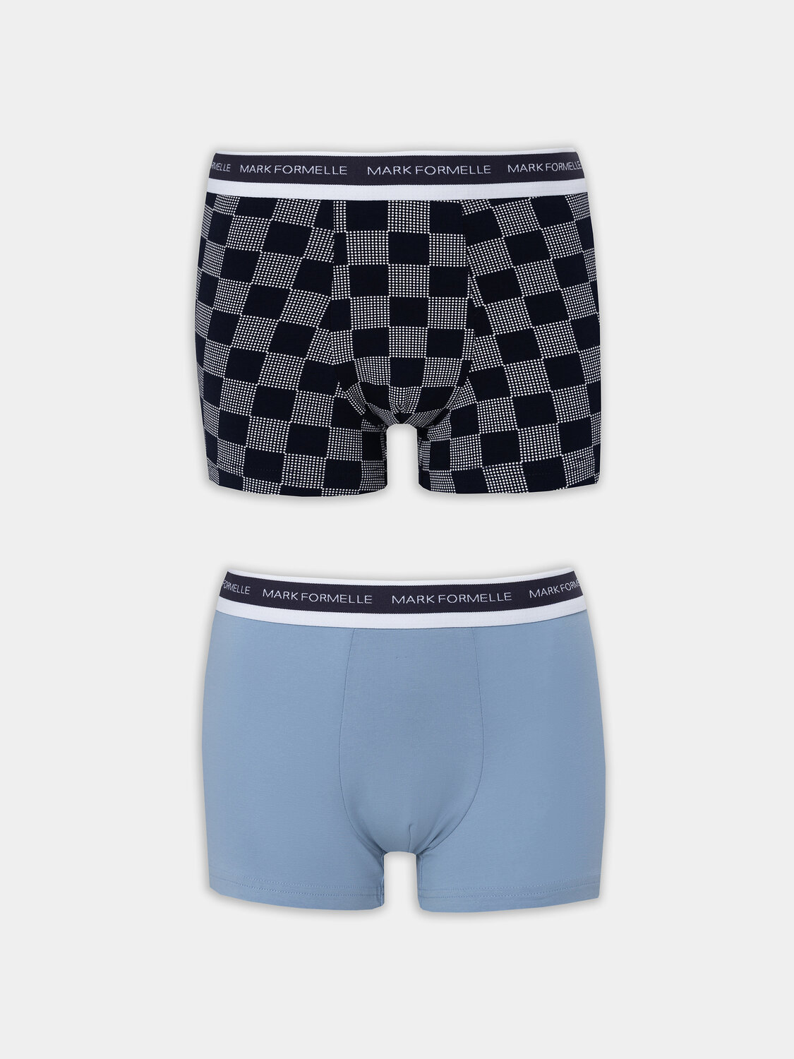 MARK FORMELLE Трусы 575376 411228-2 клетка на глубоком синем +п.голубой