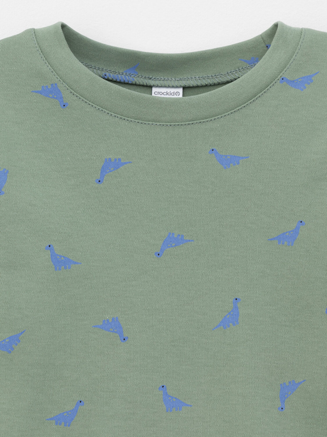 CROCKID Пижама 575386 К 1552 зеленый