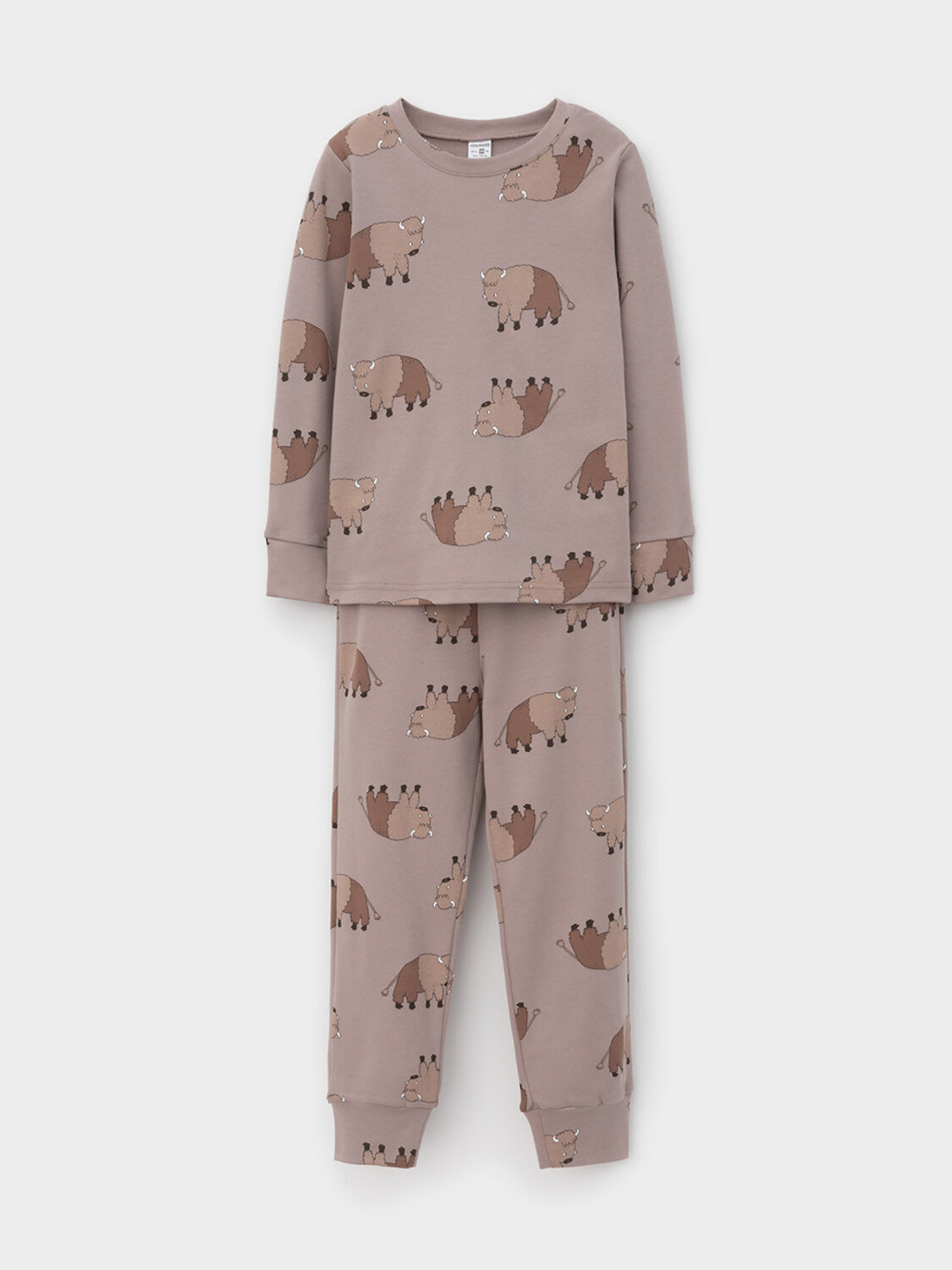 CROCKID Пижама 575387 К 1552 кофейный