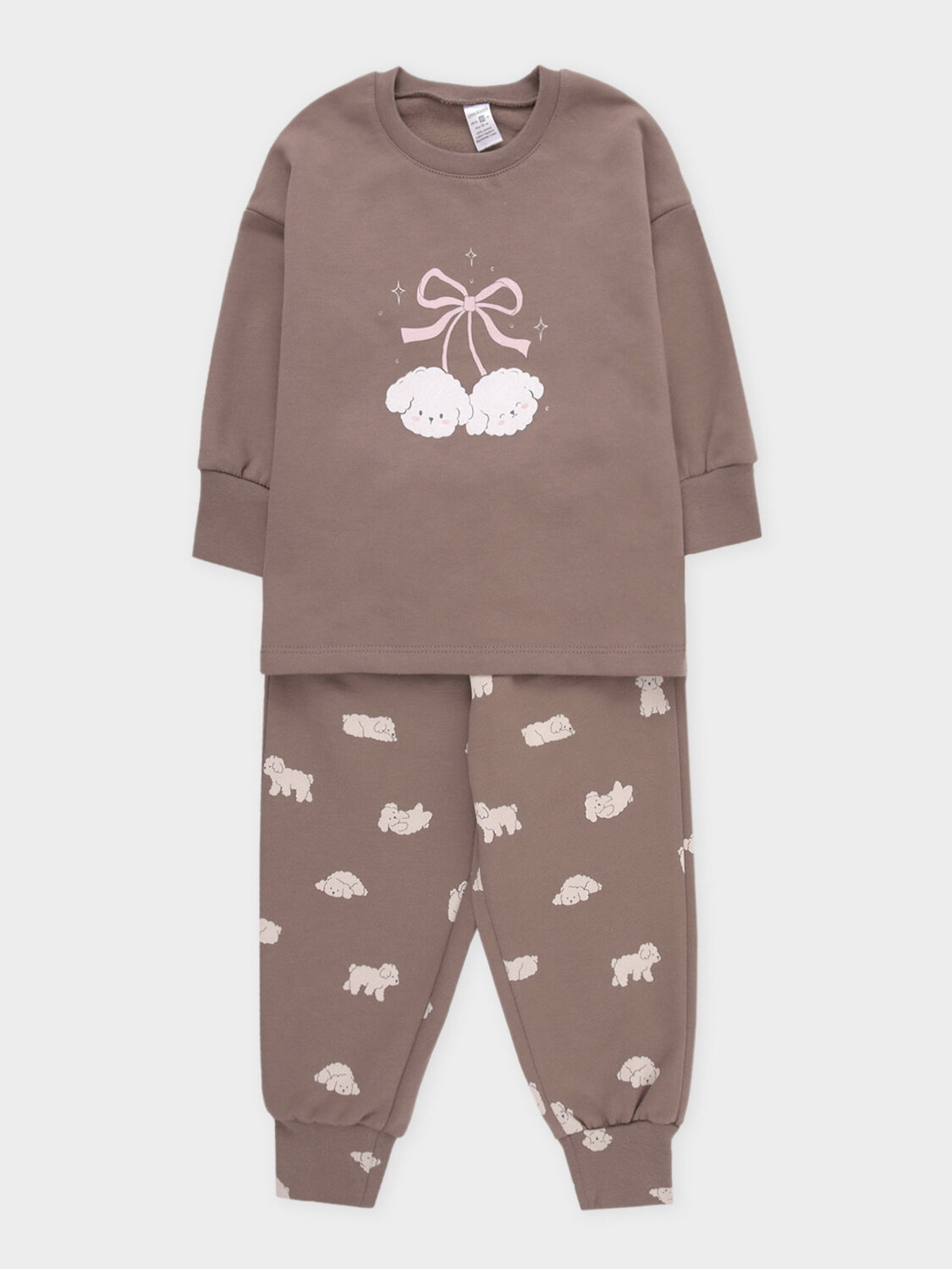 CROCKID Пижама 575388 К 1567 коричневый