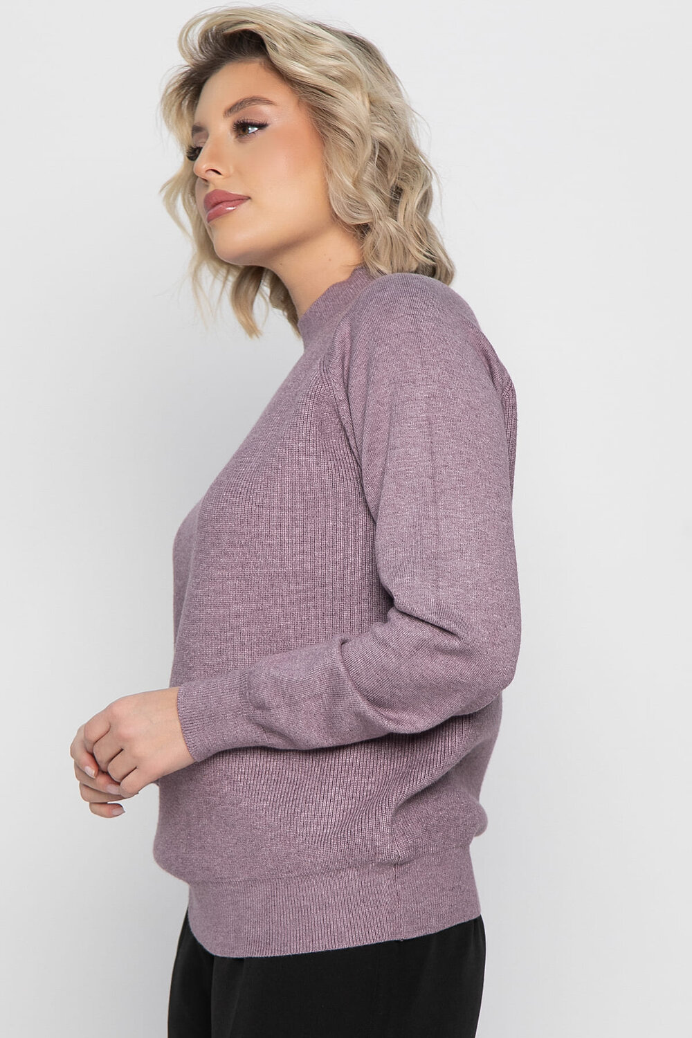 LT Collection Джемпер 575406 Б15004-4М лиловый