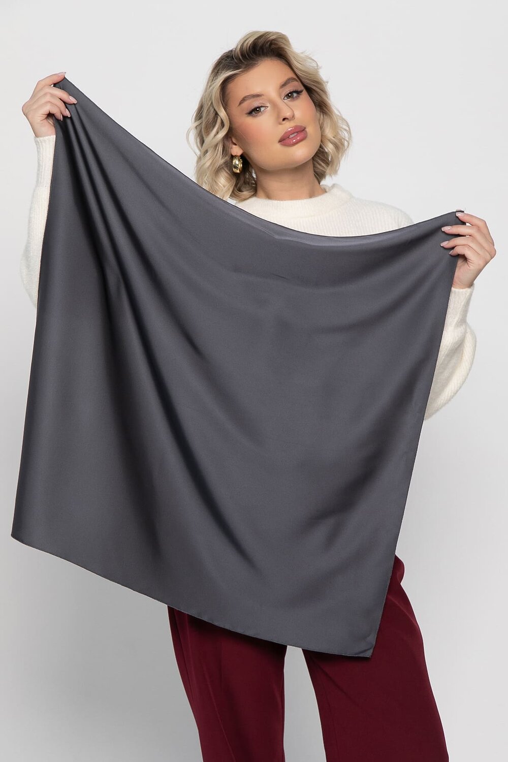 LT Collection Косынка 575409 КЗВ8-53М серый