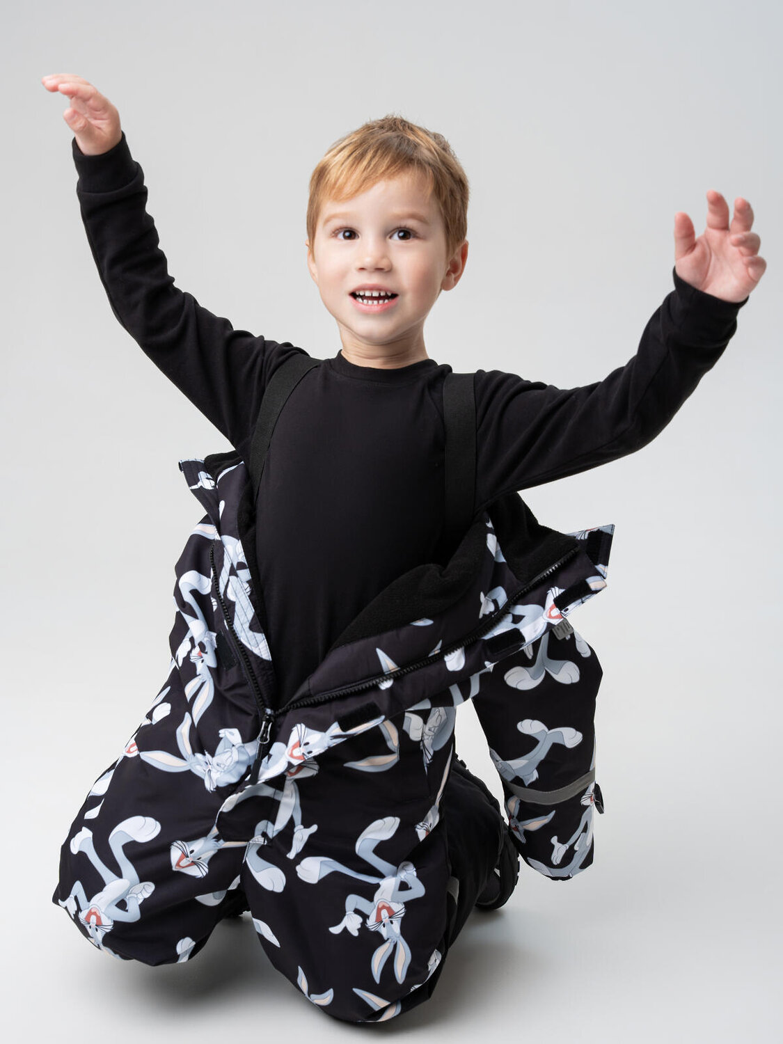 PLAYTODAY Комбинезон 575436 32532048 черный