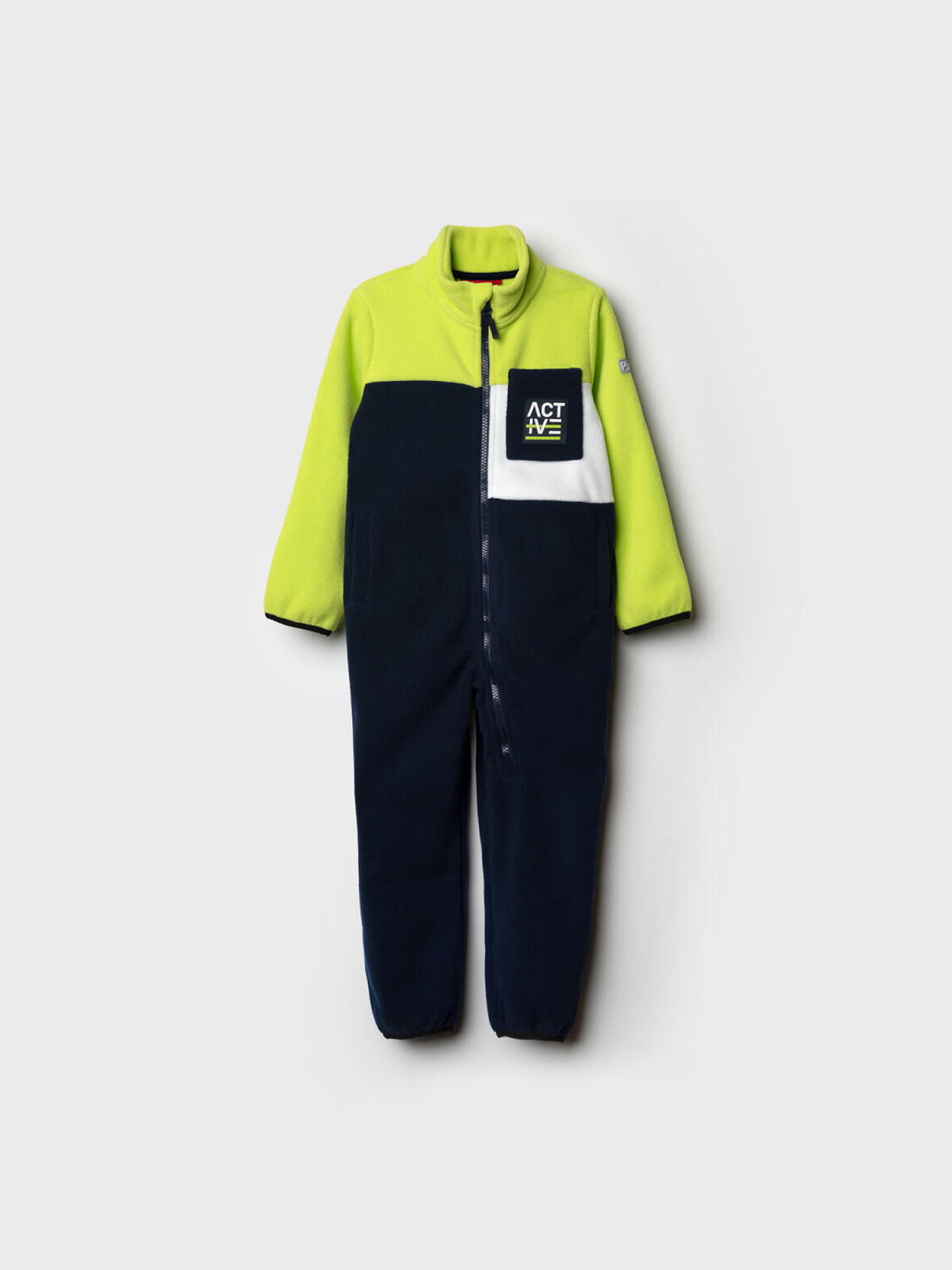 PLAYTODAY Комбинезон 575440 32512110 белый,зеленый,тёмно-синий