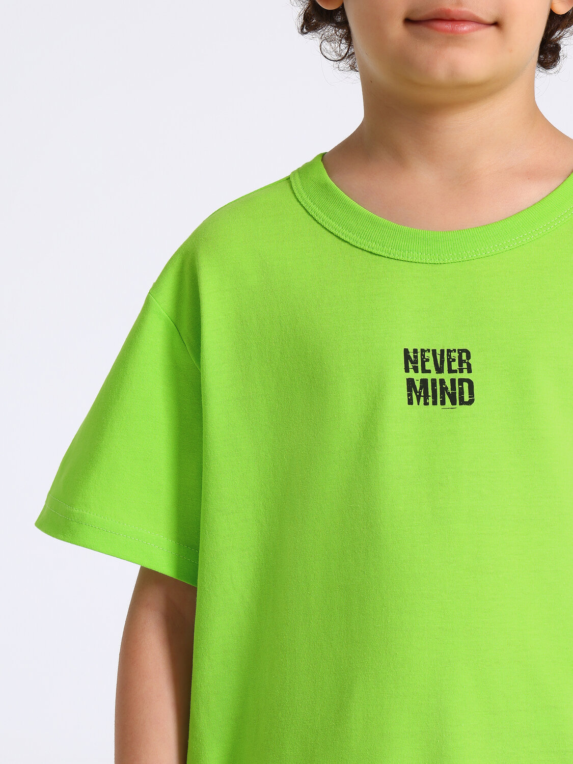 Апрель Футболка 575447 1ПДФК4332001 ярко-салатовый