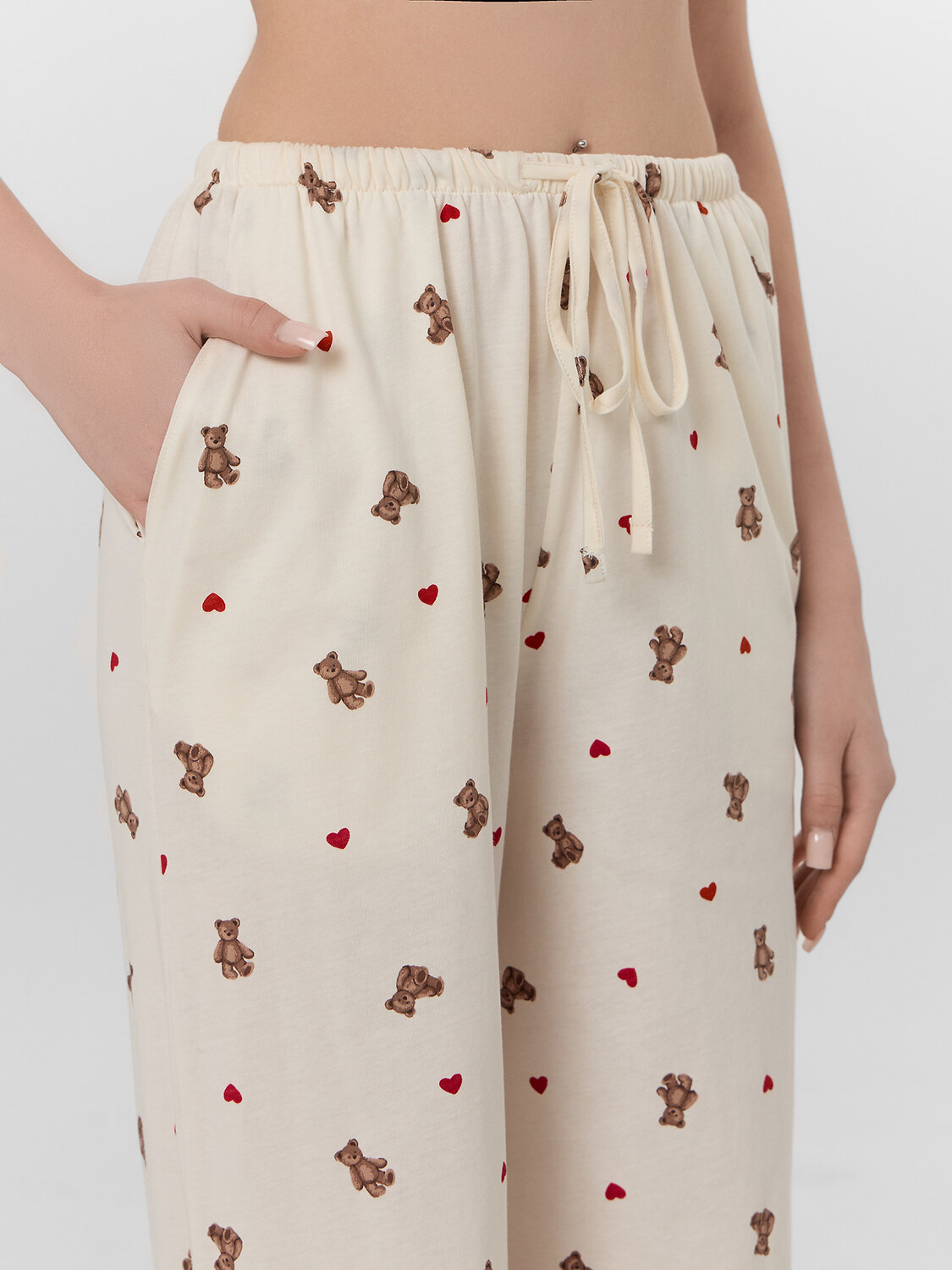 MARK FORMELLE Брюки 575477 532410 мишки на молочном