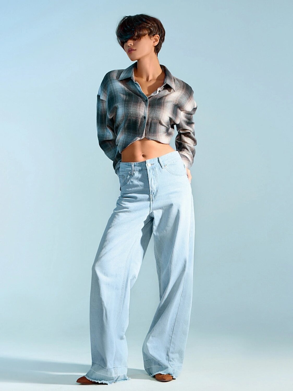 MARK FORMELLE Брюки 575482 2025-1DTW504-1 голубой