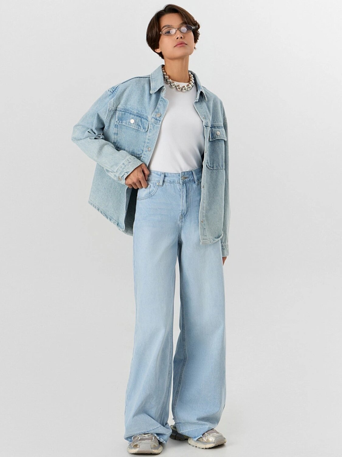 MARK FORMELLE Брюки 575482 2025-1DTW504-1 голубой