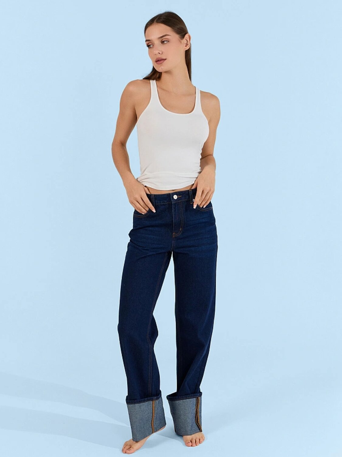 MARK FORMELLE Брюки 575483 2025-2DTW102h-3 темно -синий