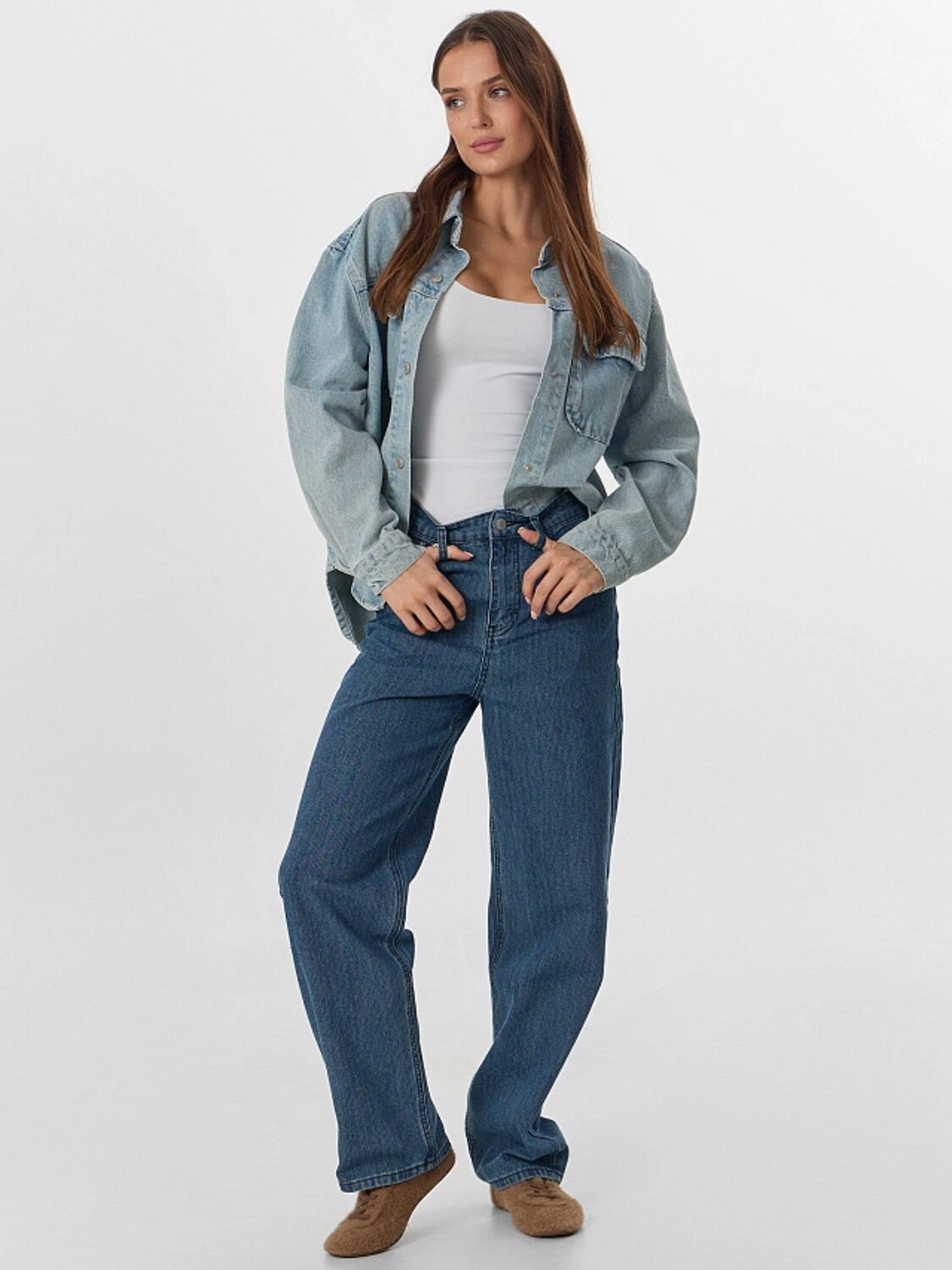 MARK FORMELLE Брюки 575485 2025-2DTW112m-2v синий