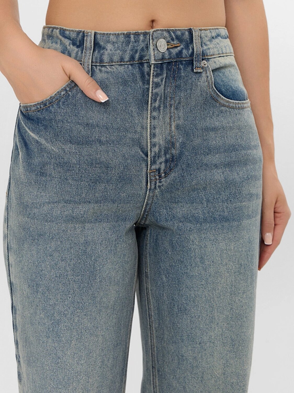 MARK FORMELLE Брюки 575487 2025-2DTW502-1t светло -синий