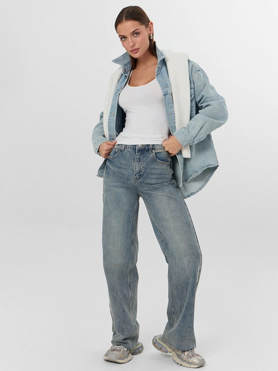 MARK FORMELLE Брюки 575487 2025-2DTW502-1t светло -синий