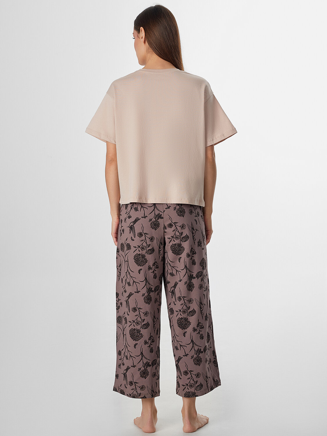 MARK FORMELLE Комплект 575539 592600 холодный бежевый +цветы на коричневом