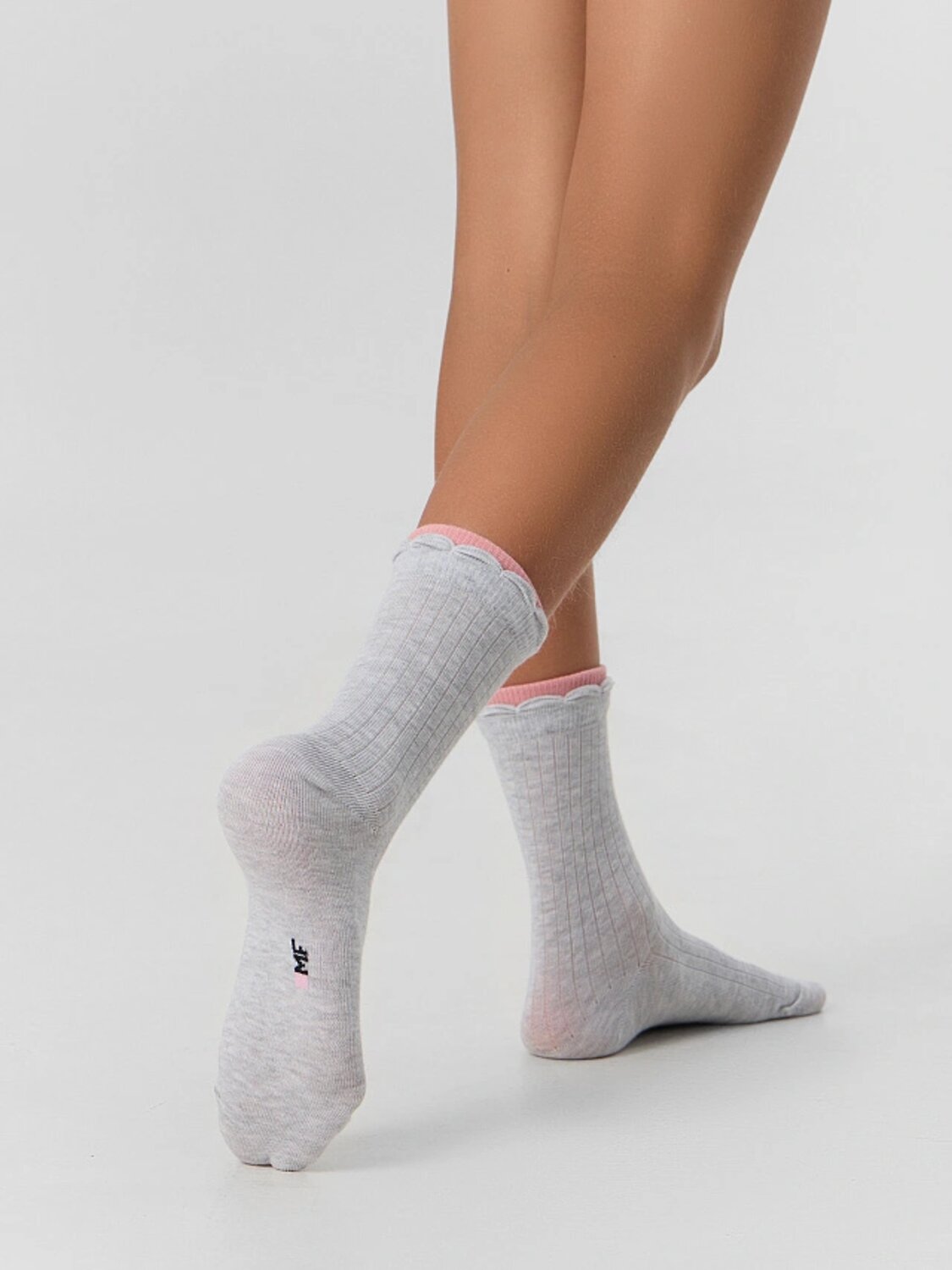 MARK FORMELLE Детские носки 575571 430K-3166 св.сер.меланж /сухая роза